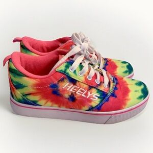 HEELYS PRO 20 Men’s Size 7 Womens 8 Skate Roller TIE DYE Sneaker Shoes HE100893